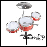 NEW - Mini Drum Set - Percussion Set - Instrument for Kids Musical Toy