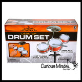 NEW - Mini Drum Set - Percussion Set - Instrument for Kids Musical Toy