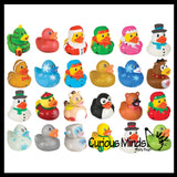 NEW - Rubber Duck Advent Calendar - 24 days of Ducky Fun - Christmas Gift Toy