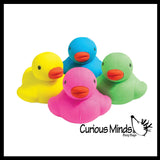Rubber Duck Eraser Toppers - Rubber Duckies - Cute Novelty Prize Reward Giveaway