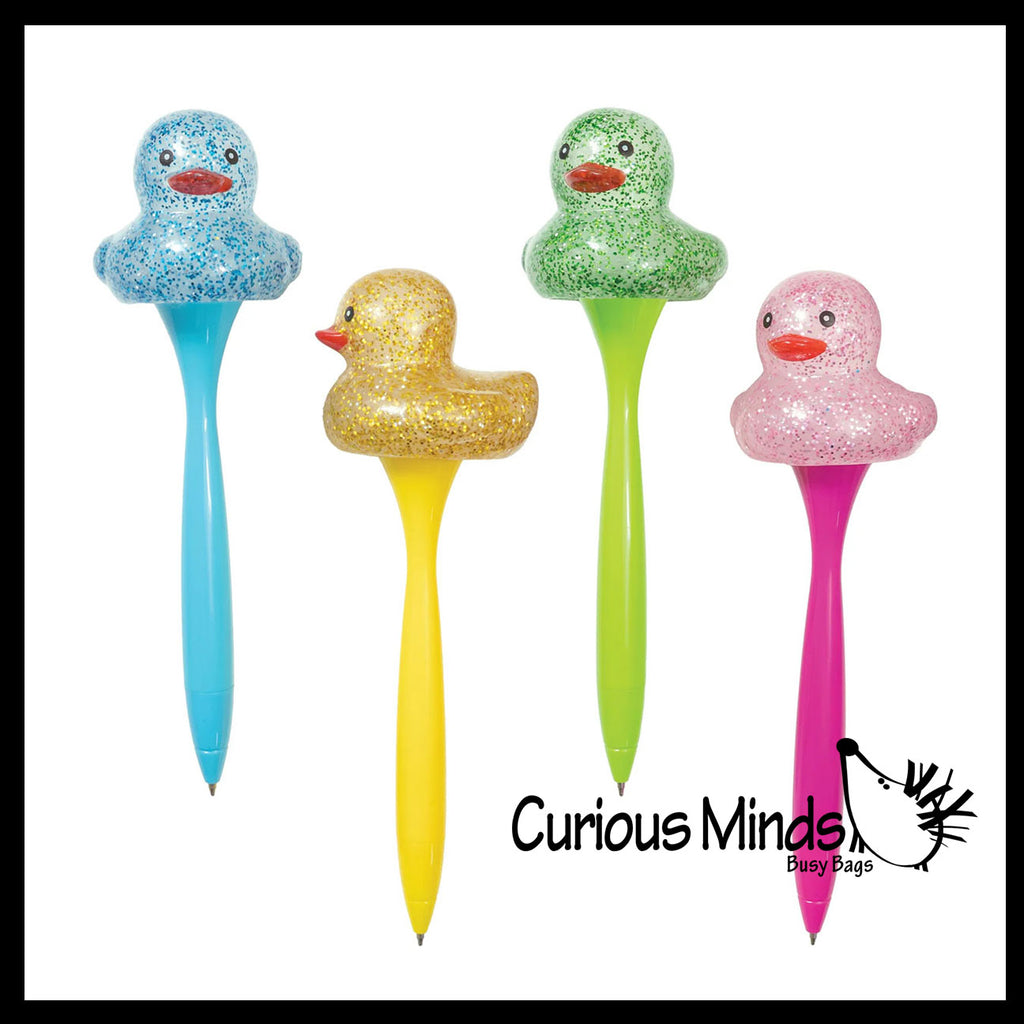 Rubber Duck Pens - Rubber Duckies - Cute Novelty Prize Reward Giveaway Writing
