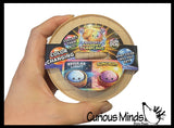 NEW - Mystery UV Color Changing Jelly Gel Series 3.5" Dumpling Dim Sum - Ultra Squishy Relaxing Sensory Fidget Stress Toy
