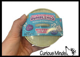NEW - Mystery Sugar Metallic Series 3" Dumpling Dim Sum - Ultra Squishy Relaxing Sensory Fidget Stress Toy