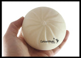 NEW - 3.5" Doh Dumpling Dim Sum Bao - Ultra Squishy Relaxing Sensory Fidget Stress Toy