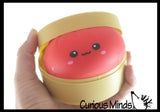 NEW - Mini and Regular Sized Mystery 1.75" Doh Dumpling Dim Sum Bao - Ultra Squishy Relaxing Sensory Fidget Stress Toy