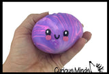 NEW - Mystery Marble Doh Series 3.25" Dumpling Dim Sum - Ultra Squishy Relaxing Sensory Fidget Stress Toy