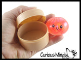 NEW - MINI Mystery 1.75" Dumpling Dim Sum - 6 Different Fillings - Which Will You Get - Ultra Squishy Relaxing Sensory Fidget Stress Toy