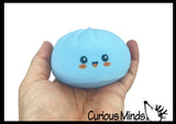 Mystery 3.25" Dumpling Dim Sum - Gel Filling - Ultra Squishy Relaxing Sensory Fidget Stress Toy