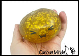 Mystery 3.25" Dumpling Dim Sum - Gel Filling - Ultra Squishy Relaxing Sensory Fidget Stress Toy