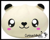 NEW -  Kawaii Animal Doh Dumpling 3.5" Dim Sum Bao - Ultra Squishy Relaxing Sensory Fidget Stress Toy