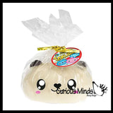 NEW -  Kawaii Animal Doh Dumpling 3.5" Dim Sum Bao - Ultra Squishy Relaxing Sensory Fidget Stress Toy