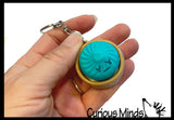 Dumpling Keyboard Key Fidget Clicker  - Toy - Key Cap Click on Keychain