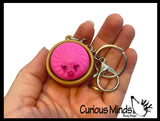Dumpling Keyboard Key Fidget Clicker  - Toy - Key Cap Click on Keychain