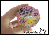 NEW - Mystery Duck Sugar Series Dumpling Dim Sum - Ultra Squishy Relaxing Sensory Fidget Stress Toy Cute Duckling Face