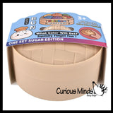 NEW - Mystery Sparkle Jelly Gel Series 3.5" Dumpling Dim Sum - Ultra Squishy Relaxing Sensory Fidget Stress Toy