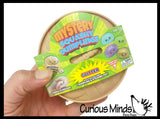 Mystery 3.25" Glitter Dumpling Dim Sum - Gel Filling - Ultra Squishy Relaxing Sensory Fidget Stress Toy