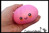 NEW - Mystery Metallic Pearl Series 3.5" Doh Dumpling Dim Sum - Ultra Squishy Relaxing Sensory Fidget Stress Toy