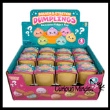NEW - Mystery MINI Doh Series 2" Dumpling Dim Sum - Ultra Squishy Relaxing Sensory Fidget Stress Toy