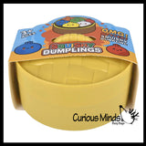 NEW - Mystery Doh Series 3.25" Dumpling Dim Sum - Ultra Squishy Relaxing Sensory Fidget Stress Toy