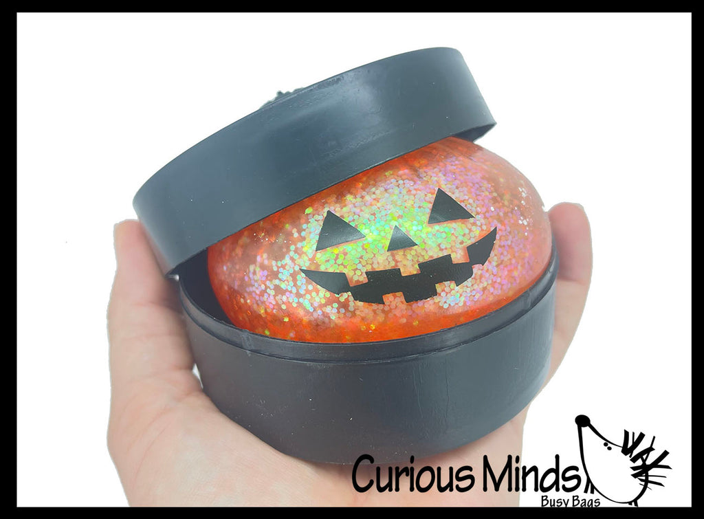 NEW - Halloween Mystery 3.75" Dumpling Dim Sum - Ultra Squishy Relaxing Sensory Fidget Stress Toy
