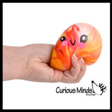 NEW - Mystery Marble Doh Series 3.25" Dumpling Dim Sum - Ultra Squishy Relaxing Sensory Fidget Stress Toy