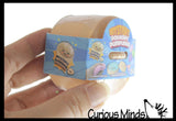 NEW - MINI Mystery 1.75" Dumpling Dim Sum - Gel Filling - Ultra Squishy Relaxing Sensory Fidget Stress Toy