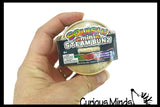 NEW - Tiny Mystery Glitter Jelly Gel Series 1.5" Dumpling Dim Sum - Ultra Squishy Relaxing Sensory Fidget Stress Toy
