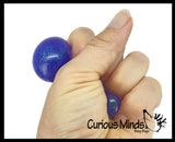 NEW -Mini Mystery Glitter Jelly Gel Series 2" Dumpling Dim Sum - Ultra Squishy Relaxing Sensory Fidget Stress Toy