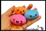 NEW - ORB Easy Squeezy Triplet Mystery Dumpling Dim Sum - Ultra Squishy Relaxing Sensory Fidget Stress Toy
