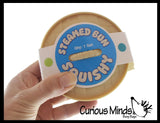 NEW - 3.5" Doh Dumpling Dim Sum Bao - Ultra Squishy Relaxing Sensory Fidget Stress Toy