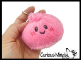 NEW - PLUSH Dumpling Dim Sum Bao Stuffed Toy Keychain
