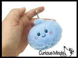 NEW - PLUSH Dumpling Dim Sum Bao Stuffed Toy Keychain