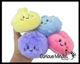 NEW - PLUSH Dumpling Dim Sum Bao Stuffed Toy Keychain