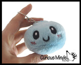 NEW - PLUSH Dumpling Dim Sum Bao Stuffed Toy Keychain