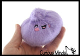 NEW - PLUSH Dumpling Dim Sum Bao Stuffed Toy Keychain