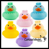 Cute Dumpling Themed Kawaii 2" Rubber Ducks - Rubber Duckies Ducklings - Cute Novelty Prize Reward Giveaway