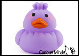 Cute Dumpling Themed Kawaii 2" Rubber Ducks - Rubber Duckies Ducklings - Cute Novelty Prize Reward Giveaway
