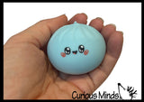 NEW - Mystery MINI Doh Series 2" Dumpling Dim Sum - Ultra Squishy Relaxing Sensory Fidget Stress Toy