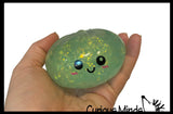 NEW - Mystery Sparkle Jelly Gel Series 3.5" Dumpling Dim Sum - Ultra Squishy Relaxing Sensory Fidget Stress Toy