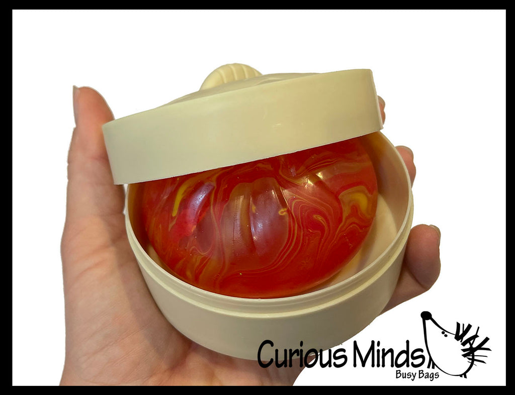 NEW - Sugar Swirl Series 3.5" Dumpling Dim Sum - Ultra Squishy Relaxing Sensory Fidget Stress Toy