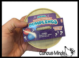 NEW - Sugar Swirl Series 3.5" Dumpling Dim Sum - Ultra Squishy Relaxing Sensory Fidget Stress Toy