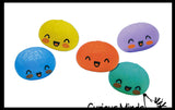 NEW - Dumpling Splat Ball -  Water Filled Splat Stress Ball - Throw to Make it Splat and Watch it Come Back Cute Squishy