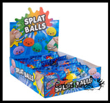 NEW - Dumpling Splat Ball -  Water Filled Splat Stress Ball - Throw to Make it Splat and Watch it Come Back Cute Squishy