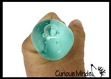 NEW - Dumpling Splat Ball -  Water Filled Splat Stress Ball - Throw to Make it Splat and Watch it Come Back Cute Squishy