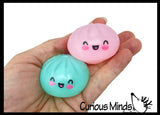 NEW - Dumpling Splat Ball -  Water Filled Splat Stress Ball - Throw to Make it Splat and Watch it Come Back Cute Squishy