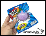 NEW - Dumpling Splat Ball -  Water Filled Splat Stress Ball - Throw to Make it Splat and Watch it Come Back Cute Squishy