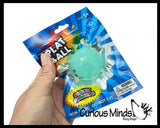 NEW - Dumpling Splat Ball -  Water Filled Splat Stress Ball - Throw to Make it Splat and Watch it Come Back Cute Squishy