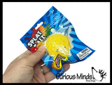 NEW - Dumpling Splat Ball -  Water Filled Splat Stress Ball - Throw to Make it Splat and Watch it Come Back Cute Squishy