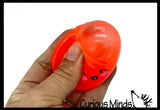 NEW - Dumpling Splat Ball -  Water Filled Splat Stress Ball - Throw to Make it Splat and Watch it Come Back Cute Squishy