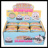 NEW - Mystery Sugar Series 3.5" Dumpling Dim Sum - Ultra Squishy Relaxing Sensory Fidget Stress Toy (Copy)